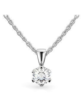 Festive Classic diamond pendant 205-100R-VK