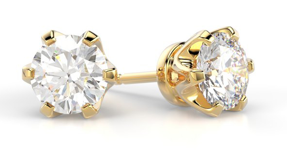 Festive Classic diamond earrings 205-140K-KK