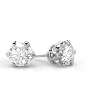 Festive Classic diamond earrings 205-140K-VK