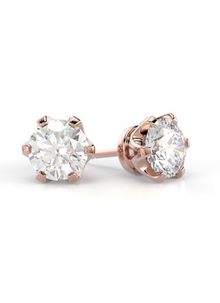 Festive Classic diamond earrings 205-180K-PK