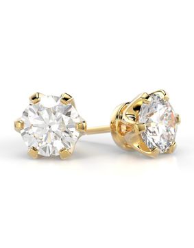 Festive Classic diamond earrings 205-200K-KK