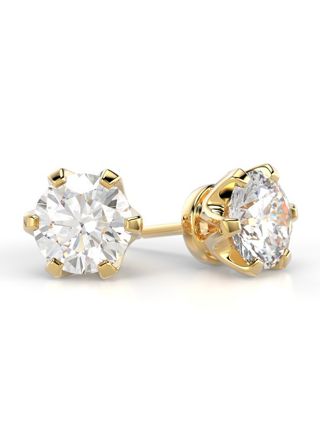 Festive Classic diamond earrings 205-200K-KK