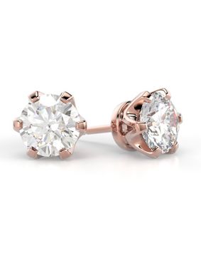 Festive Classic diamond earrings 205-200K-PK