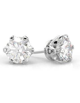 Festive Classic diamond earrings 205-200K-VK