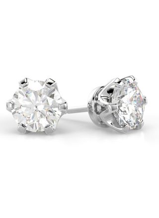 Festive Classic diamond earrings 205-200K-VK