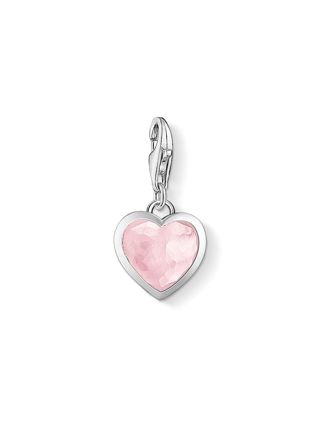 Thomas Sabo Charm Club 1361-034-9 rose quartz heart charm