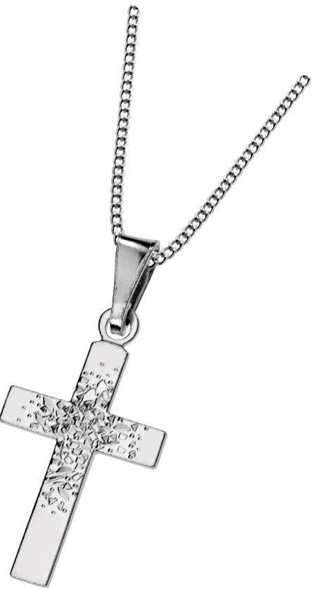 Saurum silver confirmation cross 5071 00 000