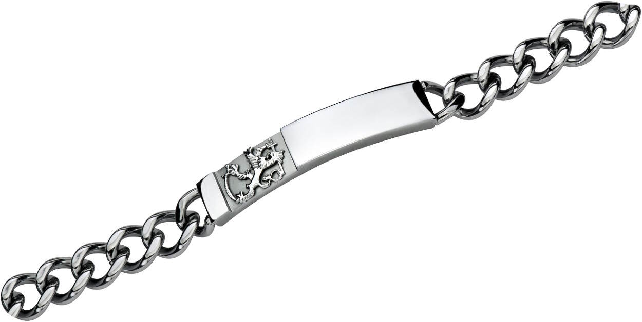 Saurum Steel bracelet Finnish Lion 3327