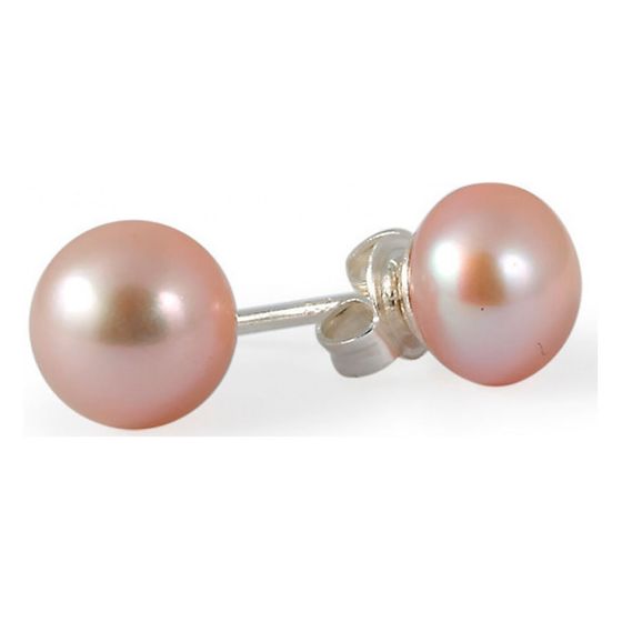 Gaura Pearls pearl stud earrings EFB09P