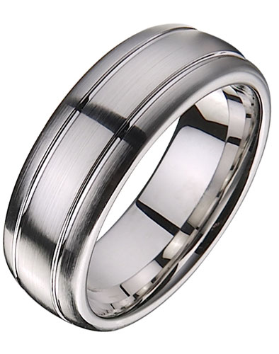 Bosie ring, titanium / tungsten 7019, 7mm
