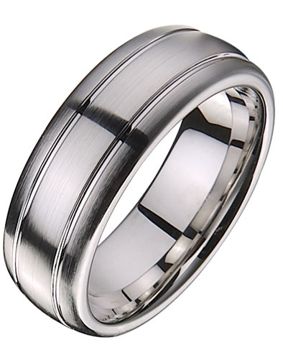 Bosie ring, titanium / tungsten 7019, 7mm