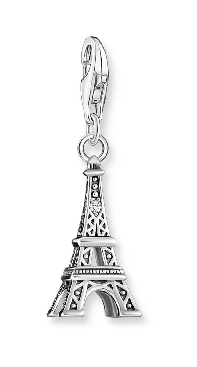 Thomas Sabo Club Charmista As We Kiss Eiffel Tower charm 2074-643-21