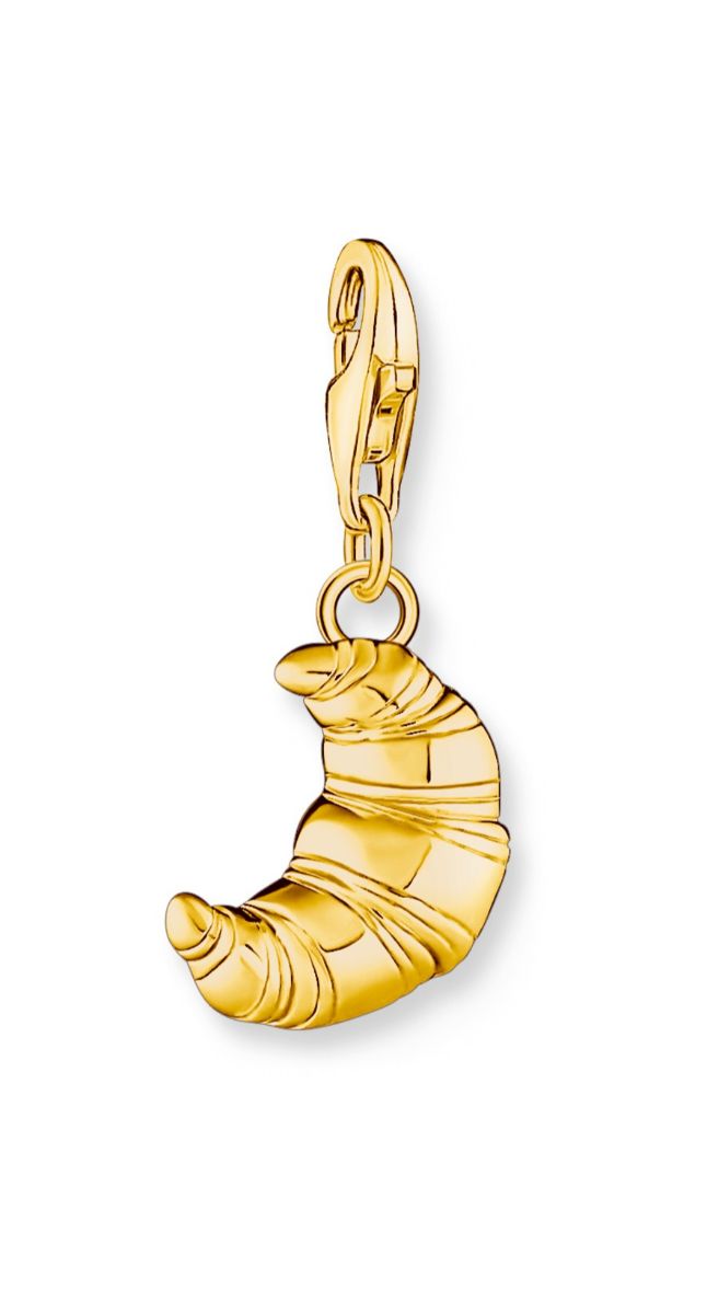 Thomas Sabo Charm Club Charmista As We Kiss Croissant charm 2079-413-39