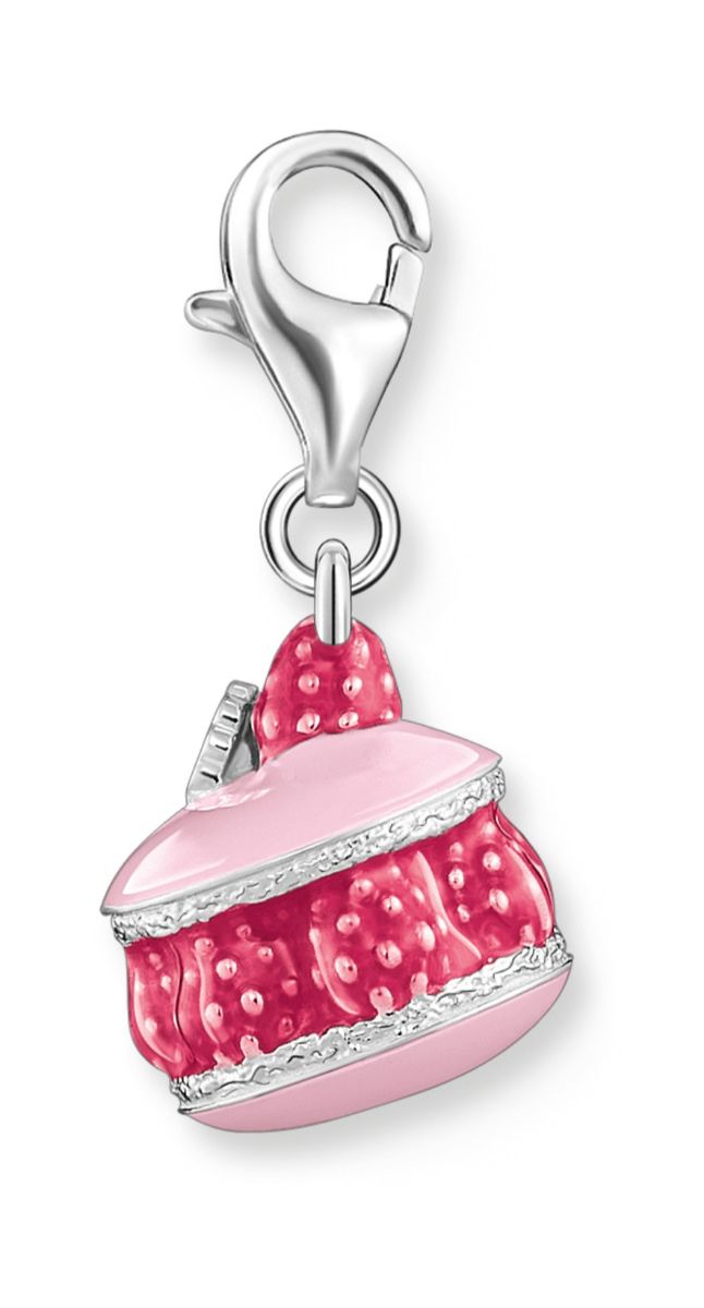 Thomas Sabo Charm Club Charmista As We Kiss French macaron charm 2080-007-9