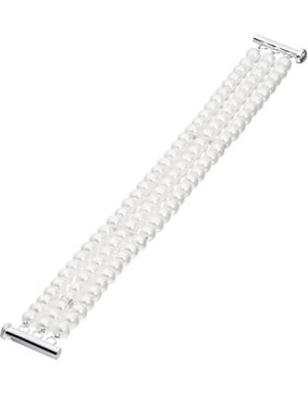 Pirami 6mm 3-row Pearl Bracelet 19010047