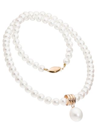 Pirami 6mm Pearl Necklace With Drop Pendant 45010302