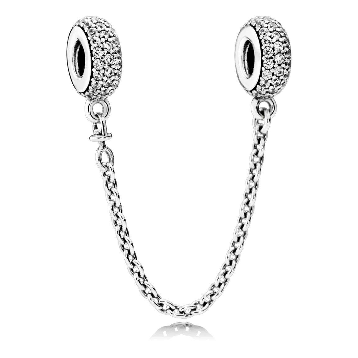 Pandora Moments Pavé Safety Chain 791736CZ-05