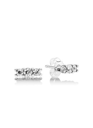 Pandora earrings 290725CZ Sparkling elegance