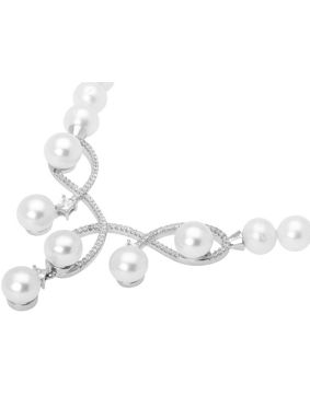 Gaura Pearls Pearl Necklace KOFN14-6
