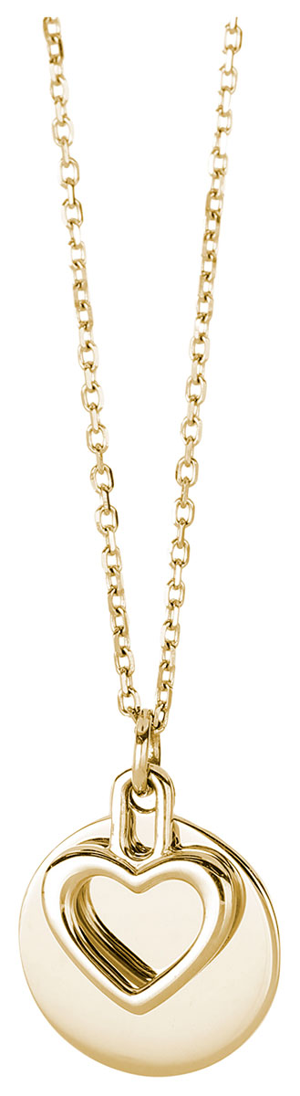 Kohinoor Deco necklace Heart and plate 213-672