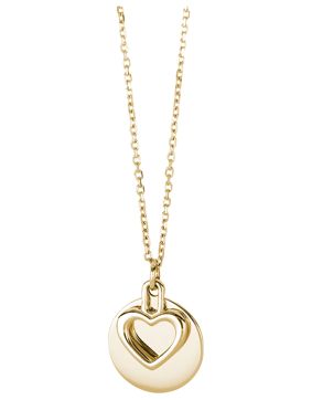 Kohinoor Deco necklace Heart and plate 213-672
