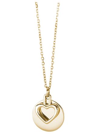 Kohinoor Deco necklace Heart and plate 213-672