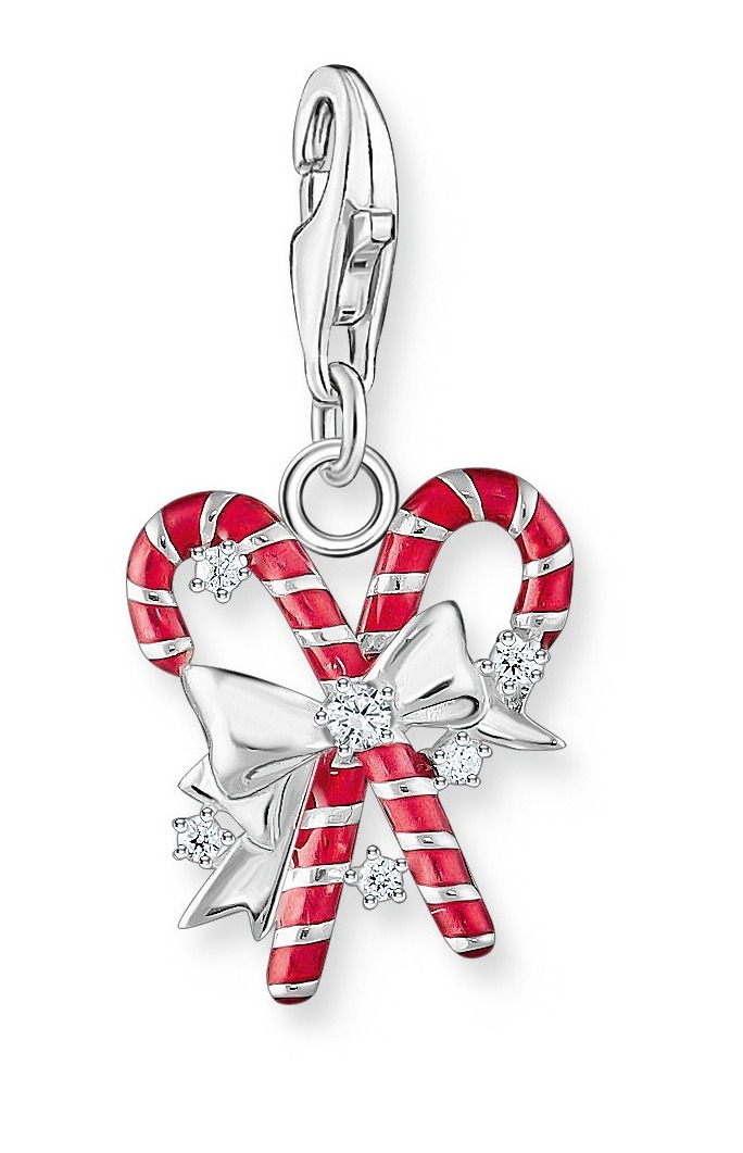 Thomas Sabo Charm Club candycane charm 2197-041-7