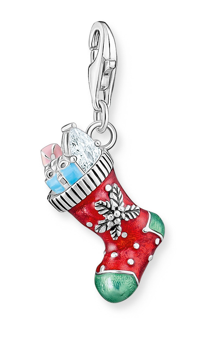Thomas Sabo Charm Club christmas stockings charm 2199-691-7