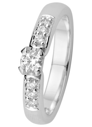 Kohinoor 033-204V-29 Diamond Ring White Gold Juliette