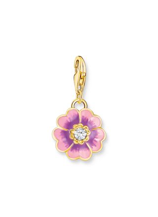 Thomas Sabo gold plated flower charm 2208-565-7