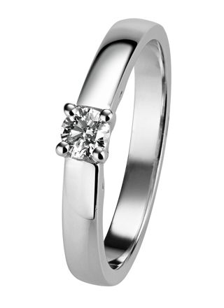 Kohinoor 033-210V-15 Diamond Ring White Gold Margit
