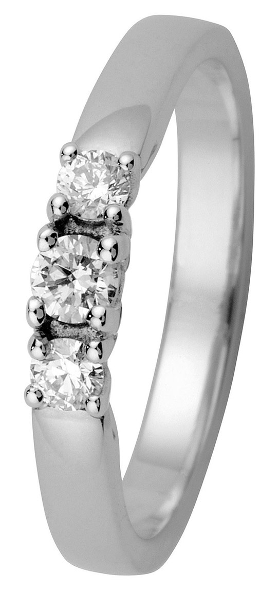 Kohinoor 033-210V-22 Diamond Ring White Gold Margit