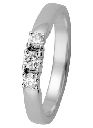 Kohinoor 033-210V-22 Diamond Ring White Gold Margit