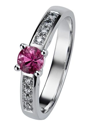 Kohinoor 033-210VP-16 Diamond Ring White Gold MargitKohinoor 033-210VP-16 Timanttisormus Vk Margit 18