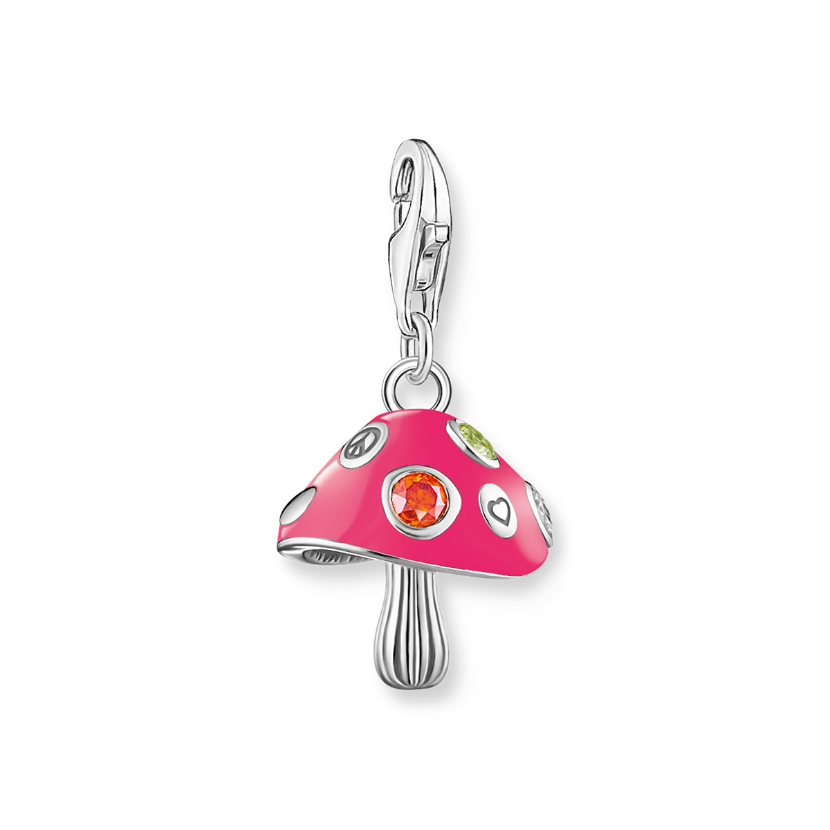 Thomas Sabo fly agaric charm 2211-845-7