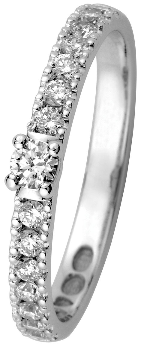 Kohinoor 033-216V-24 Diamond Ring White Gold Estelle