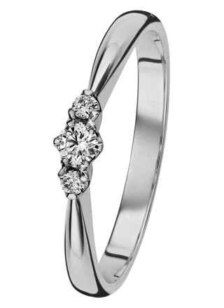 Kohinoor 033-235V-11 white gold Diamond Ring Helene