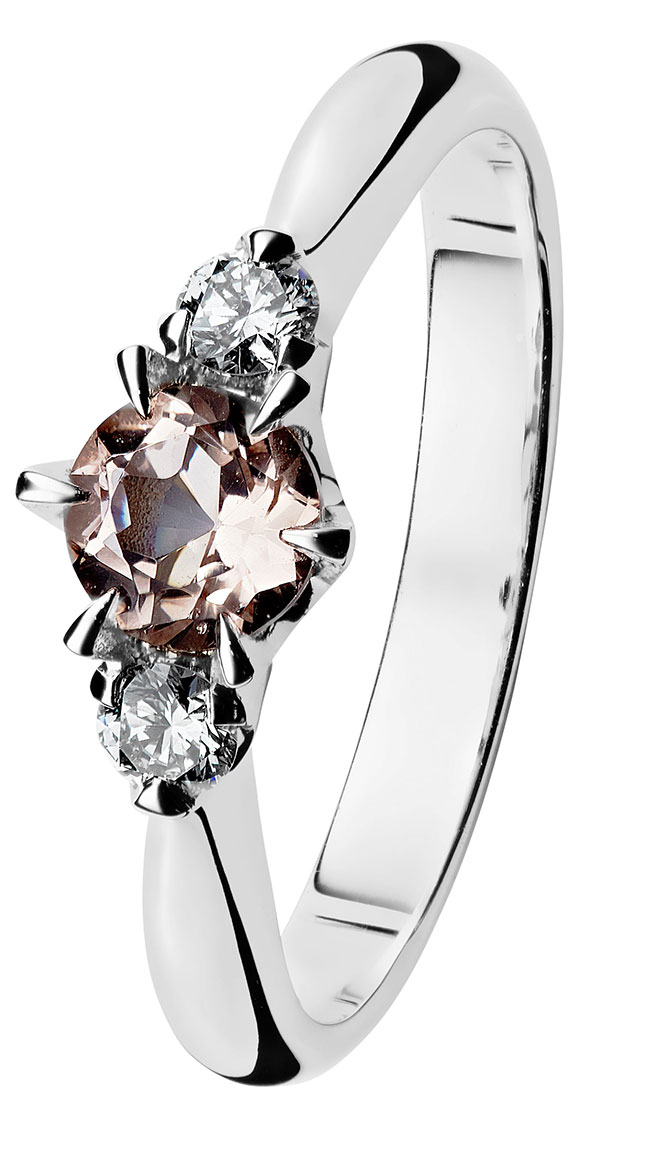 Kohinoor 033-235V-16MO Diamond Ring White Gold Helene