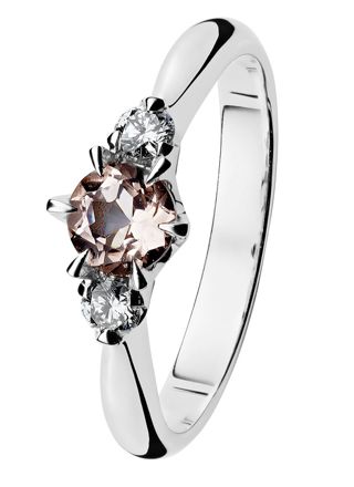 Kohinoor 033-235V-16MO Diamond Ring White Gold Helene