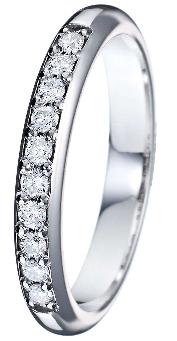 Kohinoor 033-235V-20 White Gold Diamond Ring Helene