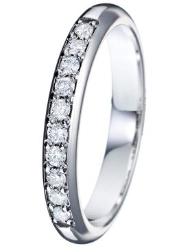 Kohinoor 033-235V-20 White Gold Diamond Ring Helene