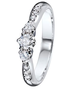 Kohinoor 033-235V-31 Diamond Ring White Gold Helene