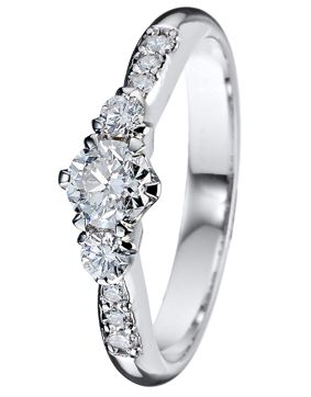 Kohinoor 033-235V-48 Diamond Ring White Gold Helene