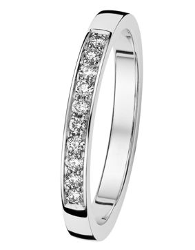 Kohinoor Diamond Ring White Gold Stella 033-240V-14