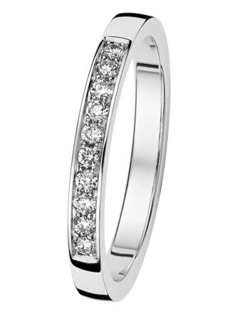 Kohinoor Diamond Ring White Gold Stella 033-240V-14