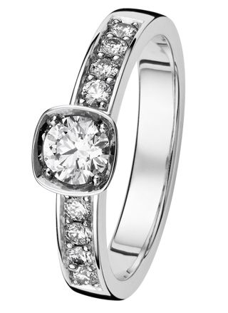 Kohinoor 033-240V-62 Diamond Ring White Gold Stella