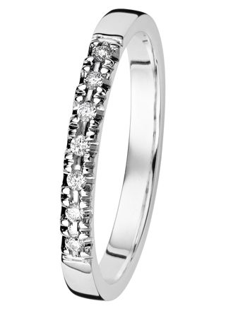 Kohinoor 033-244v-07 Diamond Ring White Gold Cristal