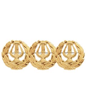 Matriculation exam pin 3 pcs set - 14k gold