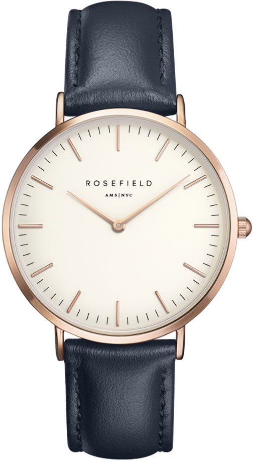 Rosefield Bowery BWBUR B14 White Blue RoseGold watchesonline