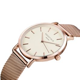 Rosefield Mercer MWR-M42 White Rose Gold